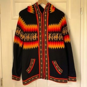 Handmade alpaca sweater from Peru - never worn